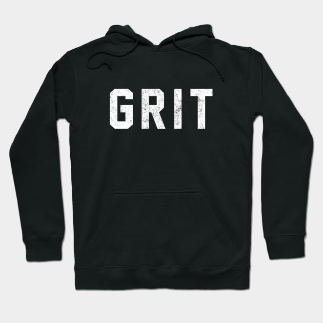 GRIT - vintage design Hoodie by BodinStreet